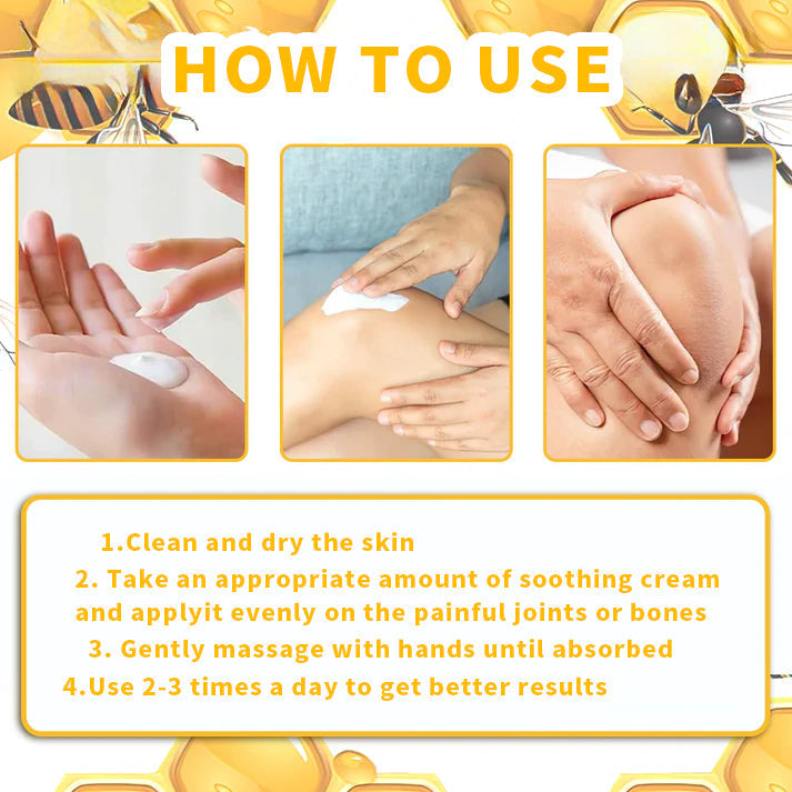 LOVILDS™ Botulinum Toxin & Bee Venom Pain-Relief Bone Healing Cream (7️⃣Day Quick Results)