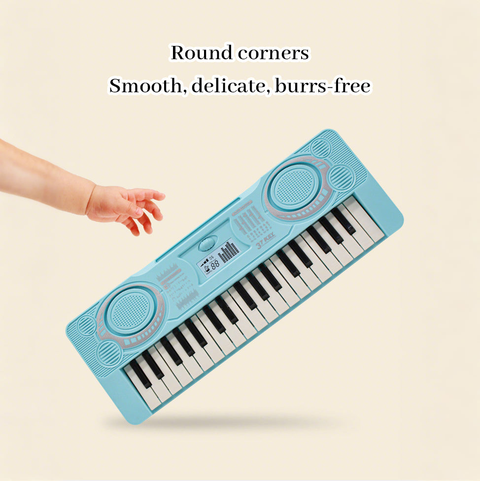 Children's Music Enlightenment: 37-key children's electronic keyboard for beginners with multi-function