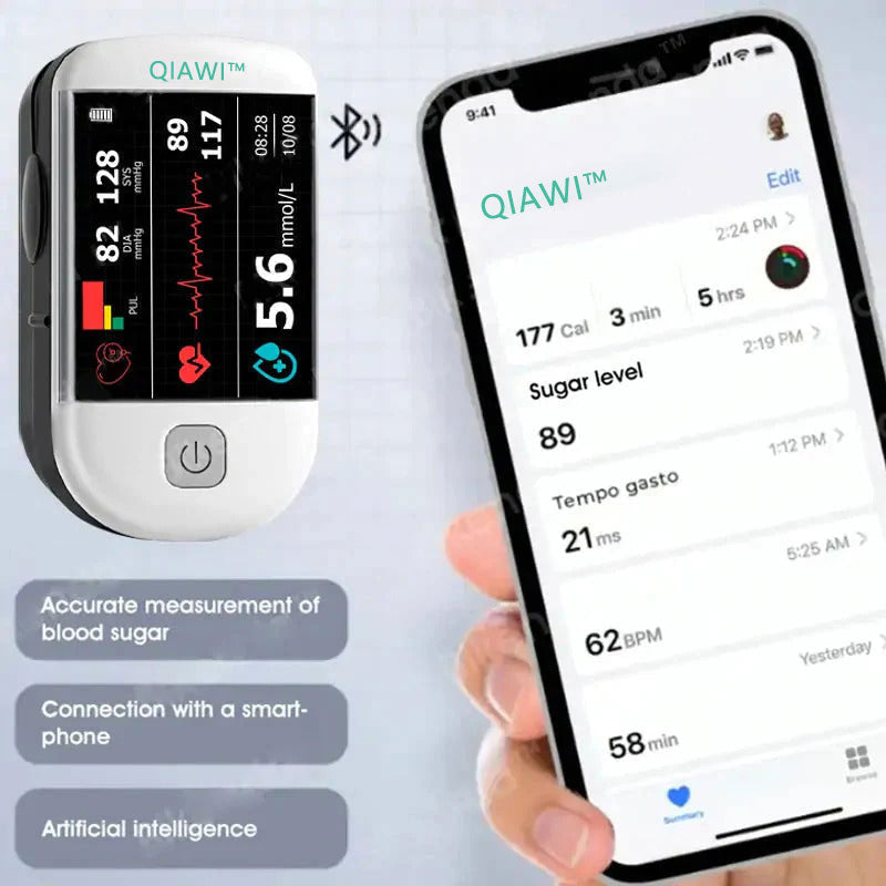 Fingertip Optical Glucose Sensor Monitor