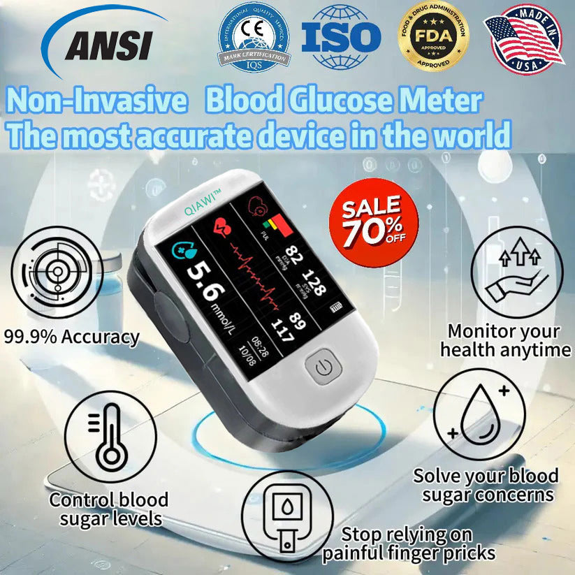 Fingertip Optical Glucose Sensor Monitor