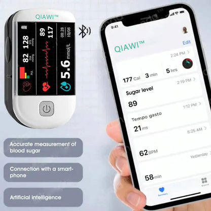 Fingertip Optical Glucose Sensor Monitor