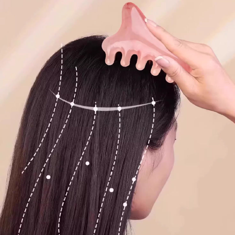 Multifunction Scalp Massage Comb Gua Sha Tools