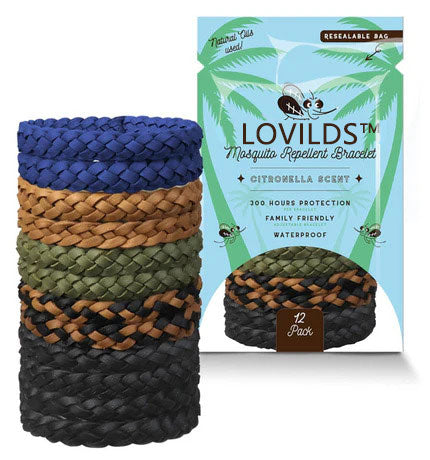 Mosquito Repellent Bracelet 12 Pack（MADE IN USA）🏭️
