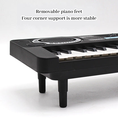 Children's Music Enlightenment: 37-key children's electronic keyboard for beginners with multi-function
